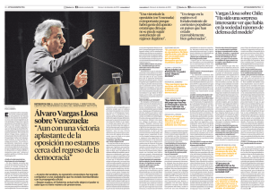Álvaro Vargas Llosa sobre Venezuela: “Aun con una victoria