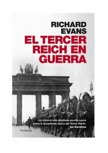 Evans, Richard-El Tercer Reich en Guerra