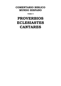 Tomo 9 Proverbios - I.C.E. del Centro La Rioja 3029 Santa Fe