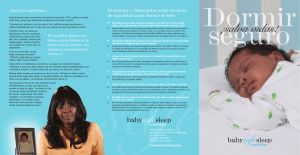 ¡salva vidas! - Baby Safe Sleep Coalition