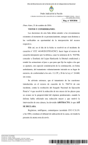 Poder Judicial de la Nación ///nos Aires, 21 de octubre de 2016