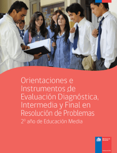 Orientaciones e instrumentos de evaluación diagnóstica, intermedia