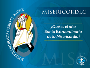 ¿Qué es el año Santo Extraordinario de la Misericordia?
