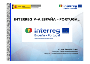 INTERREG V–A ESPAÑA – PORTUGAL