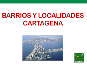 Localidades y barrios Cartagena