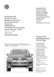 Touareg - Front - 1:1 - Volkswagen Zubehör und Lifestyle