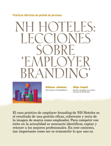 El caso práctico de employer branding de NH Hoteles es el