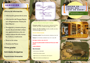 Tríptic centre de fauna castellà
