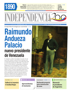 nuevo presidente de Venezuela - Independencia 200