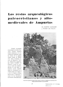 re^toí^ arqueológleoN paleoerijiitiaiio^ j alto- de Aiiipiiriaisi