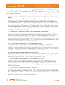 California`s Criminal Courts (in Spanish)