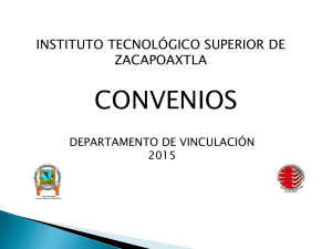 Diapositiva 1 - Instituto Tecnológico Superior de Zacapoaxtla