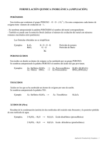 formulación quimica inorgánica (ampliación)