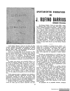 Apuntamientos biográficos de Justo Rufino Barrios