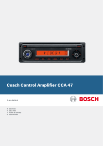 Coach Control Amplifier CCA 47