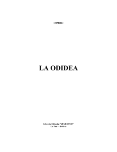 la odidea - Tienda virtual de libros de Libreria Editorial Juventud