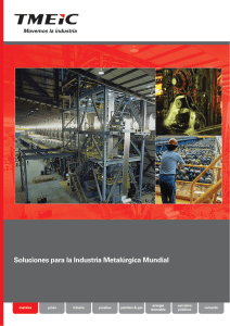 Soluciones para la Industria Metalúrgica Mundial