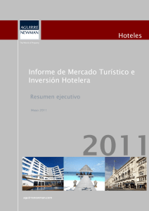 Informe de Mercado Turístico e Inversión Hotelera