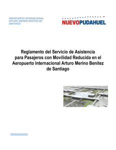 Reglamento del Servicio - Aeropuerto de Santiago