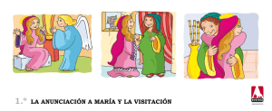 LA ANUNCIACIÓN A MARÍA Y LA VISITACIÓN