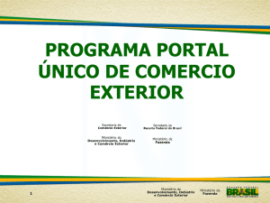 programa portal único de comercio exterior