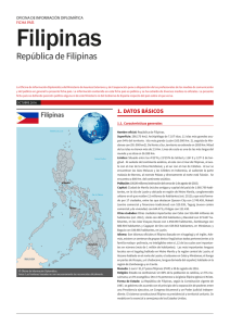 Ficha País Filipinas - Ministerio de Asuntos Exteriores y de