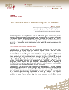 Diálogos Número 24 Del Desarrollo Rural al Socialismo Agrario en
