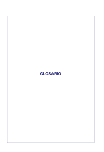 glosario - Secretaría de Comunicaciones y Transportes