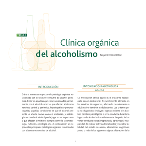 Clínica orgánica del alcoholismo
