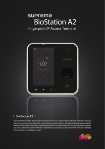 BioStation A2