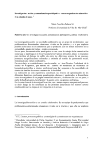 acción y comunicación participativa en una