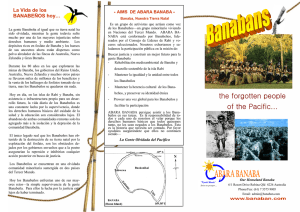 Banaba brochure (Spanish)