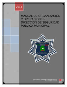 manual de organización y operaciones dirección de