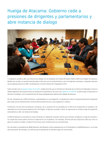 Huelga de Atacama: Gobierno cede a presiones
