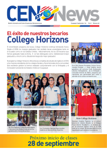 College Horizons - Centro Ecuatoriano Norteamericano de Guayaquil