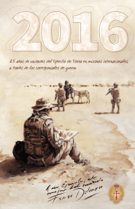 Calendario 2016 - Ejército de tierra