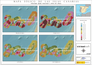 mapa eólico de las islas canarias