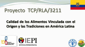 Proyecto TCP/RLA/3211