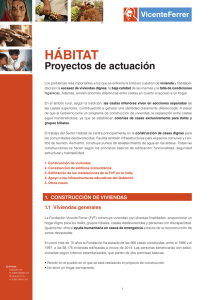 hábitat - Fundación Vicente Ferrer