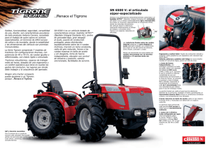 Tractor compacto Antonio Carraro Tigrone SN 6500 V