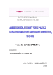 Administración, gestión y poder político en el Ayuntamiento