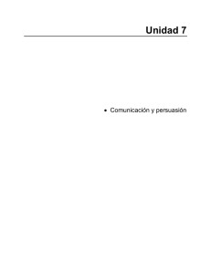 Comunicación y persuasión - Universidad América Latina