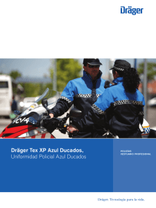 Catálogo: Dräger Tex XP Azul Ducados