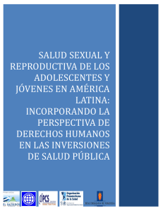Salud Sexual y Reproductiva de los Adolescentes y