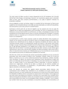 Mesa Redonda Ayotzinapa - Observatorio de la Educación Nacional
