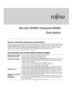 SPARC Enterprise M3000 Server Getting Started Guide