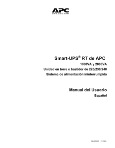 Smart-UPS RT de APC