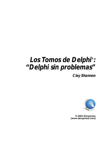 Delphi Sin Problemas