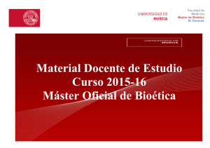 Listado material docente de estudio 2015-16