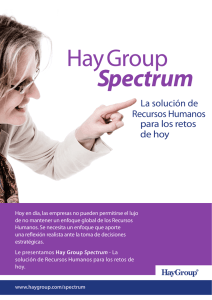 Le presentamos Hay Group Spectrum Hay Group Spectrum